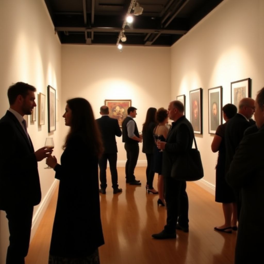 Art Gallery Opening