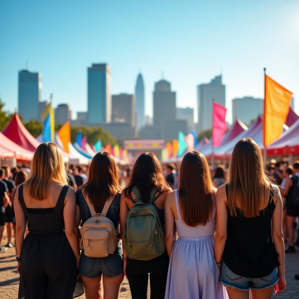 City Events Team at a major festival