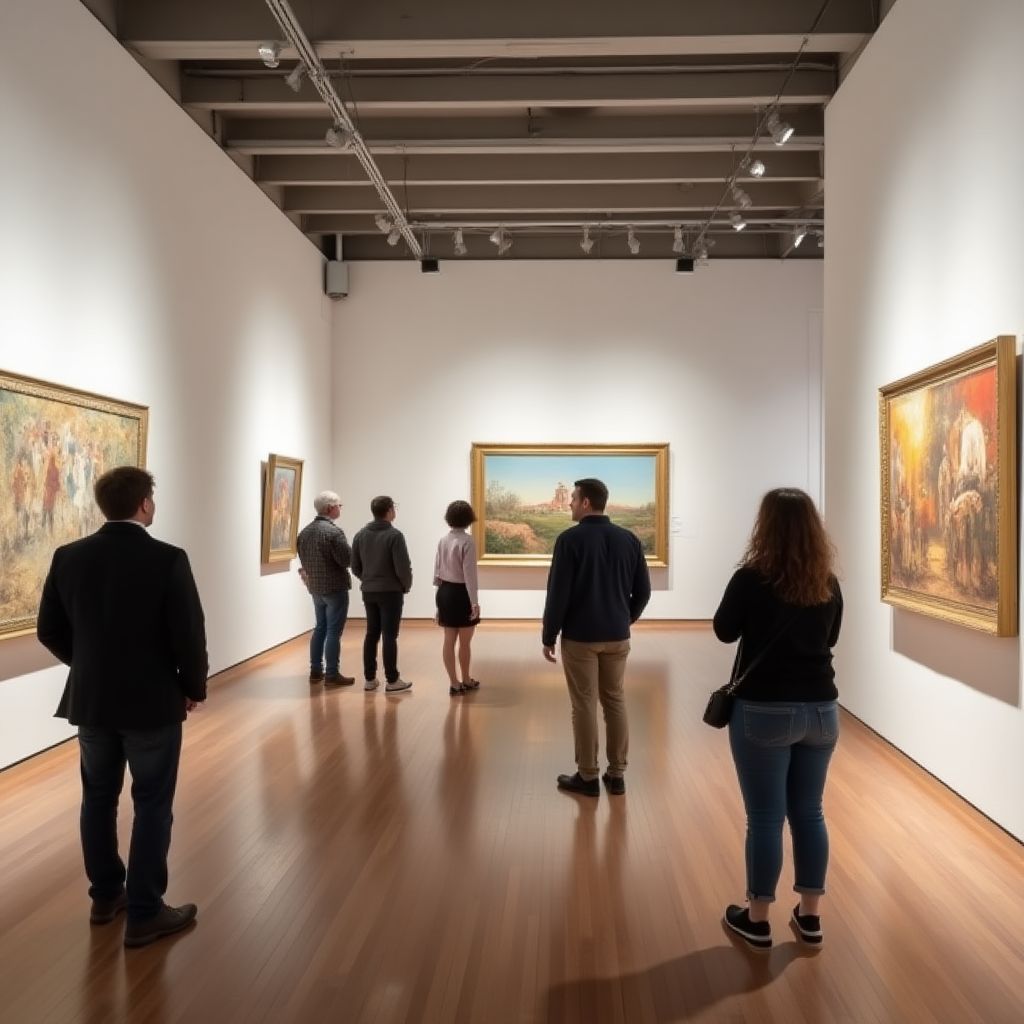 Modern Art Exhibition